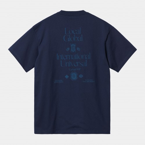 Carhartt WIP Local Pocket T-Shirt enzian storm blue